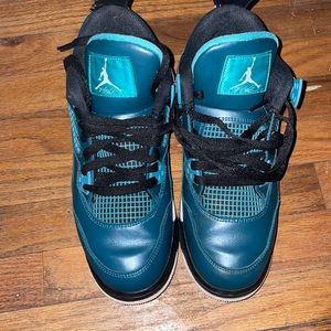 Jordan retro 4 Teal